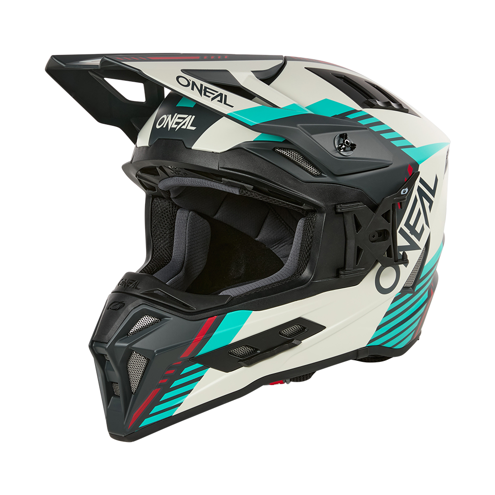 Ендуро каска O'NEAL EX-SRS QUIN GRAY/TEAL