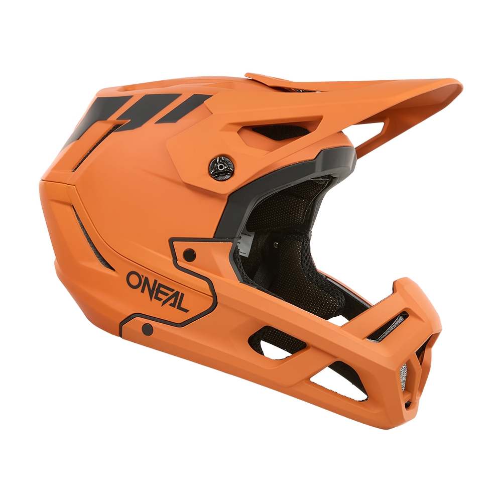 Вело каска O'NEAL SL1 CREST ORANGE/BLACK — снимка 2