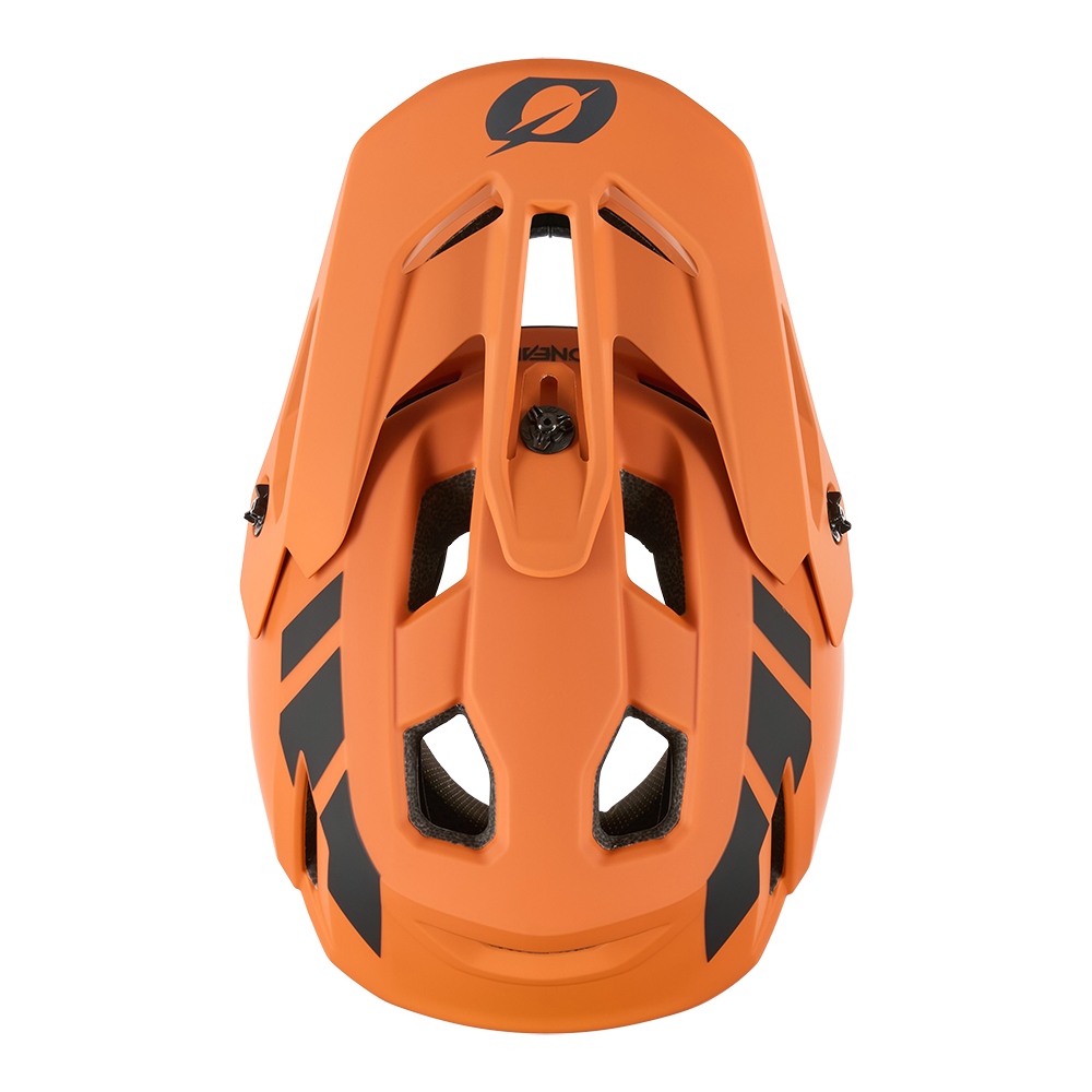 Вело каска O'NEAL SL1 CREST ORANGE/BLACK — снимка 6