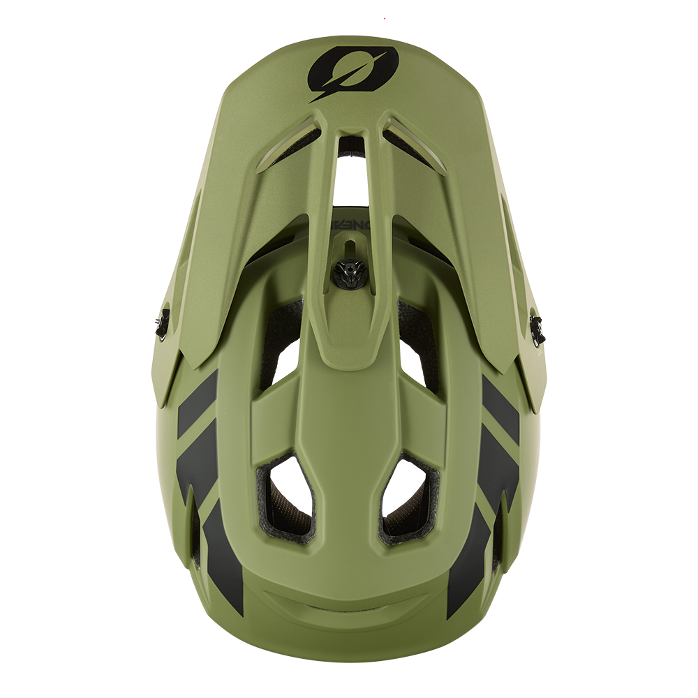 Вело каска O'NEAL SL1 CREST OLIVE/BLACK — снимка 6