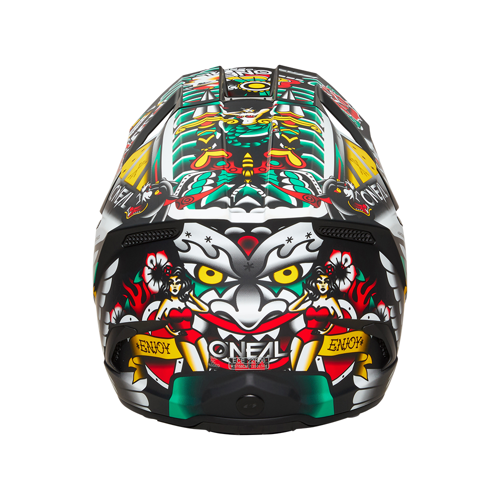Мотокрос каска O'NEAL 3SERIES INKED MULTI — снимка 3