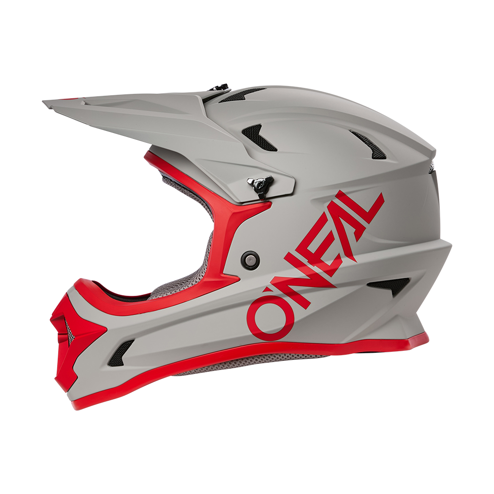 Вело каска O'NEAL SONUS SOLID GRAY/RED — снимка 5