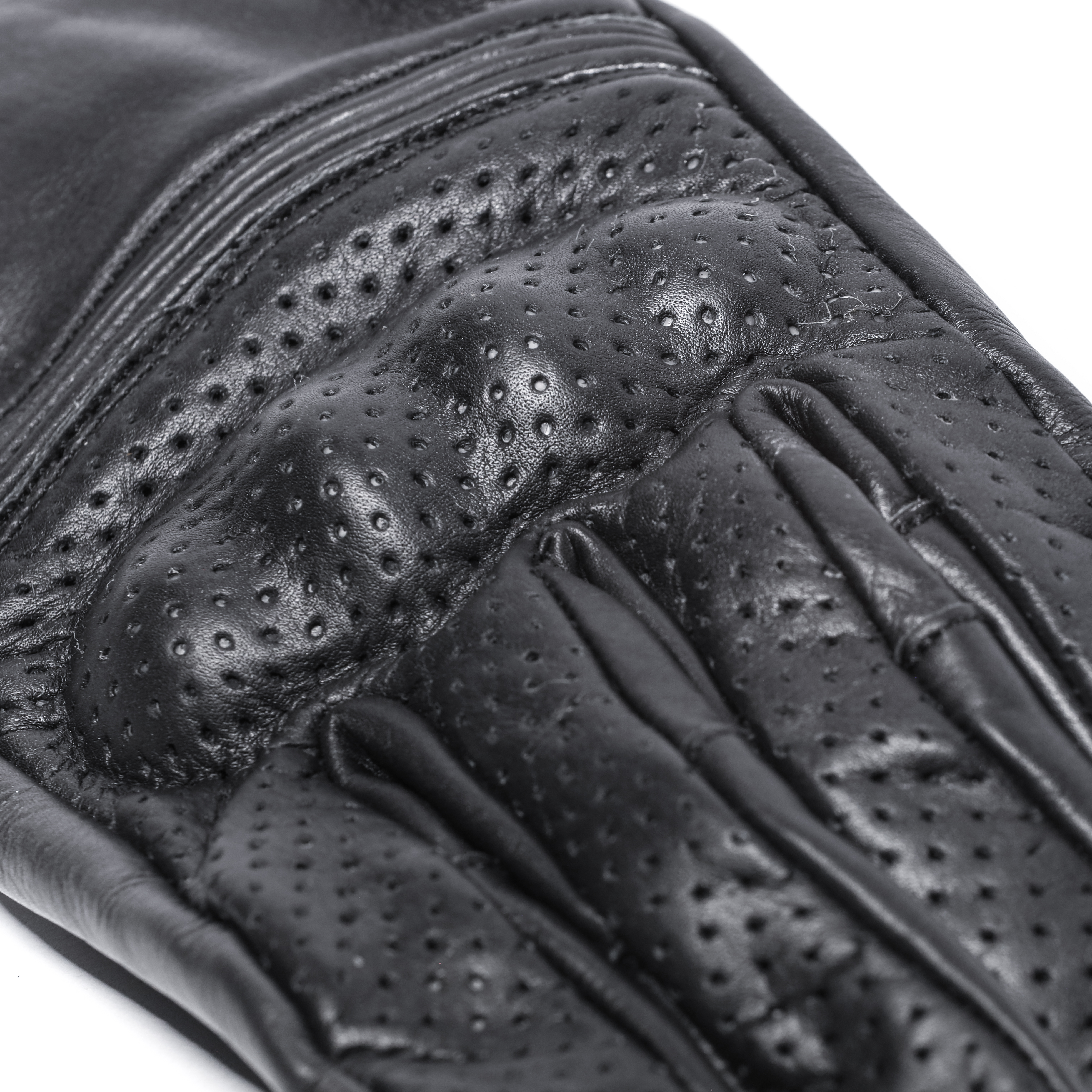 Кожени ръкавици BLACK BIKE BOBBER PERFORATED_2