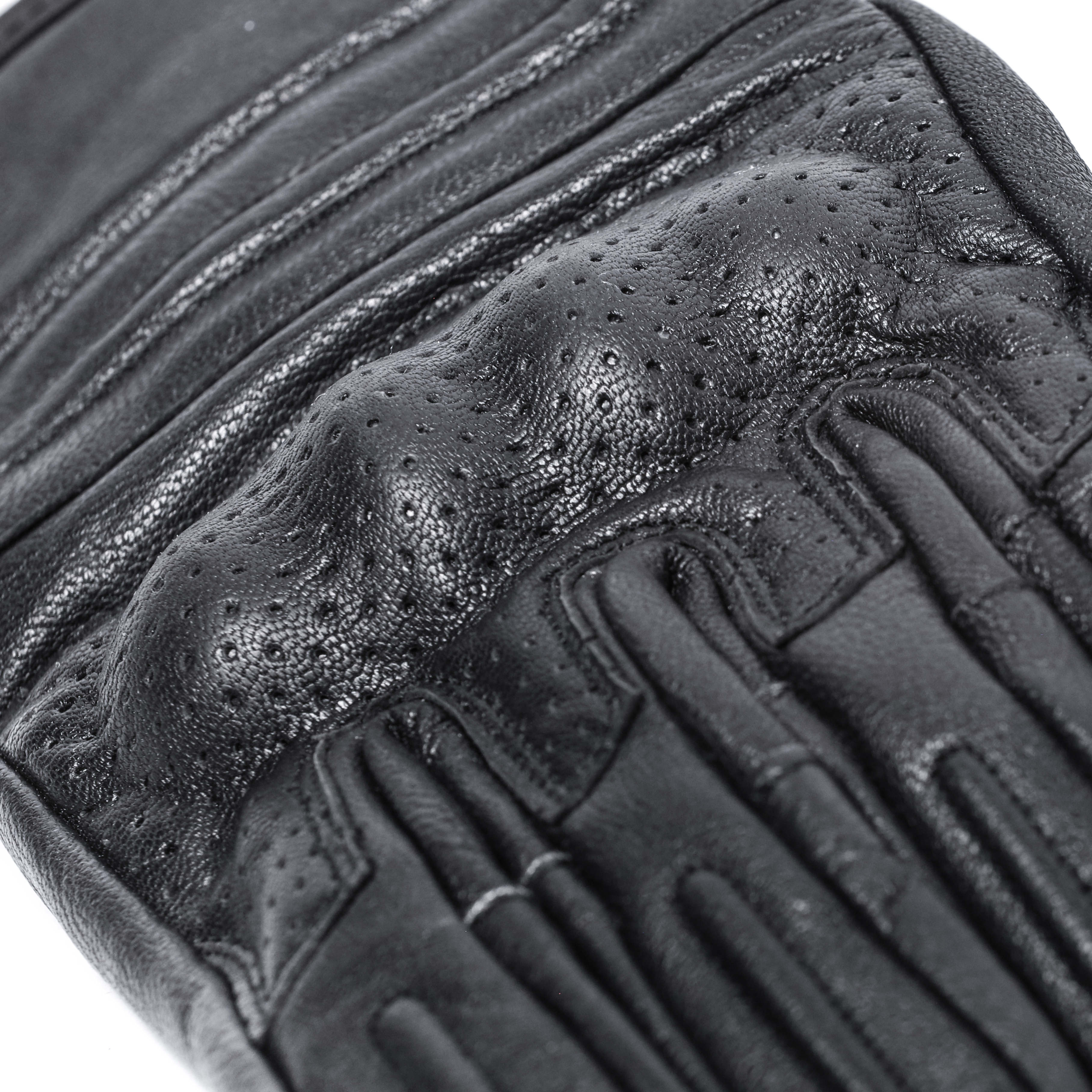 Кожени ръкавици BLACK BIKE CAFE PERFORATED_2