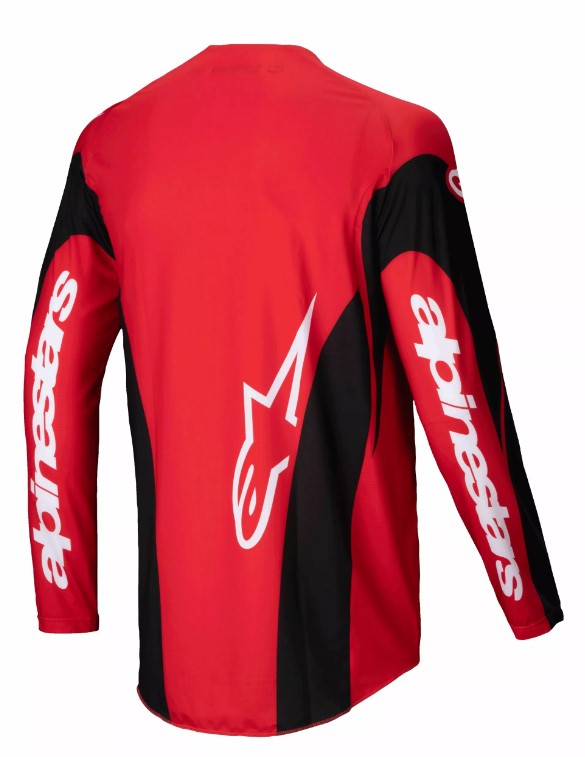 Мотокрос джърси Alpinestars TECHSTAR DREEM RED/BLACK — снимка 2