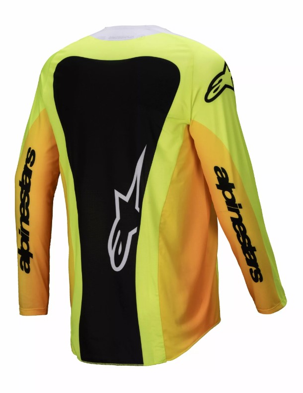 Мотокрос джърси Alpinestars TECHSTAR MELT YELLOW/BLACK — снимка 2