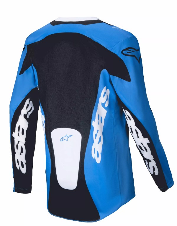 Мотокрос джърси Alpinestars RACER VEIL BLUE/BLACK — снимка 2