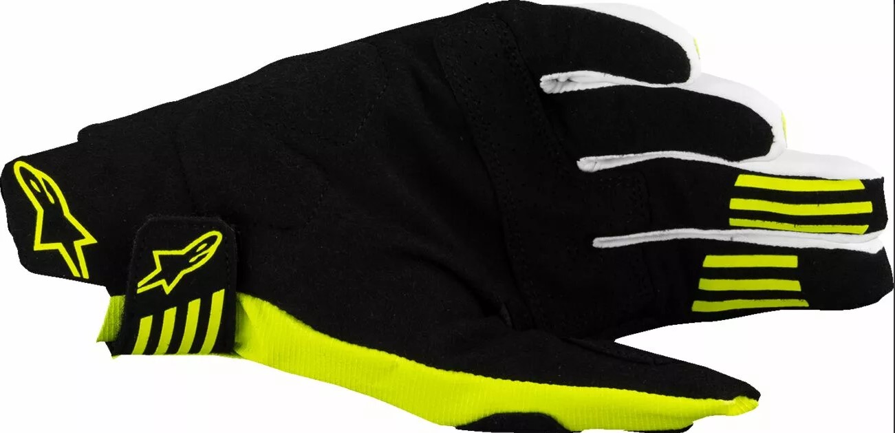 Мотокрос ръкавици ALPINESTARS MX TECHSTAR BK/YW — снимка 2