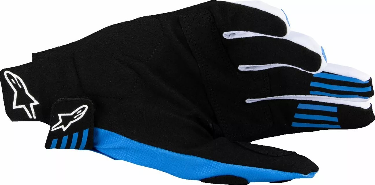 Мотокрос ръкавици ALPINESTARS MX TECHSTAR BK/BL — снимка 2