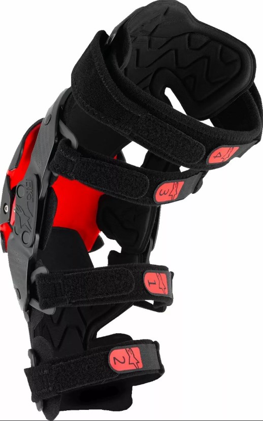 Шини ALPINESTARS Supertech RK-1 Plasma BLK/RD — снимка 2