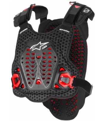 Протекторна броня ALPINESTARS A-5 PLASMA CHEST PRO BLK/RD/WHT