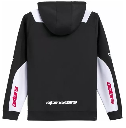 Мото суитшърт ALPINESTARS Sessions V3 BLK/WHT/RD — снимка 2