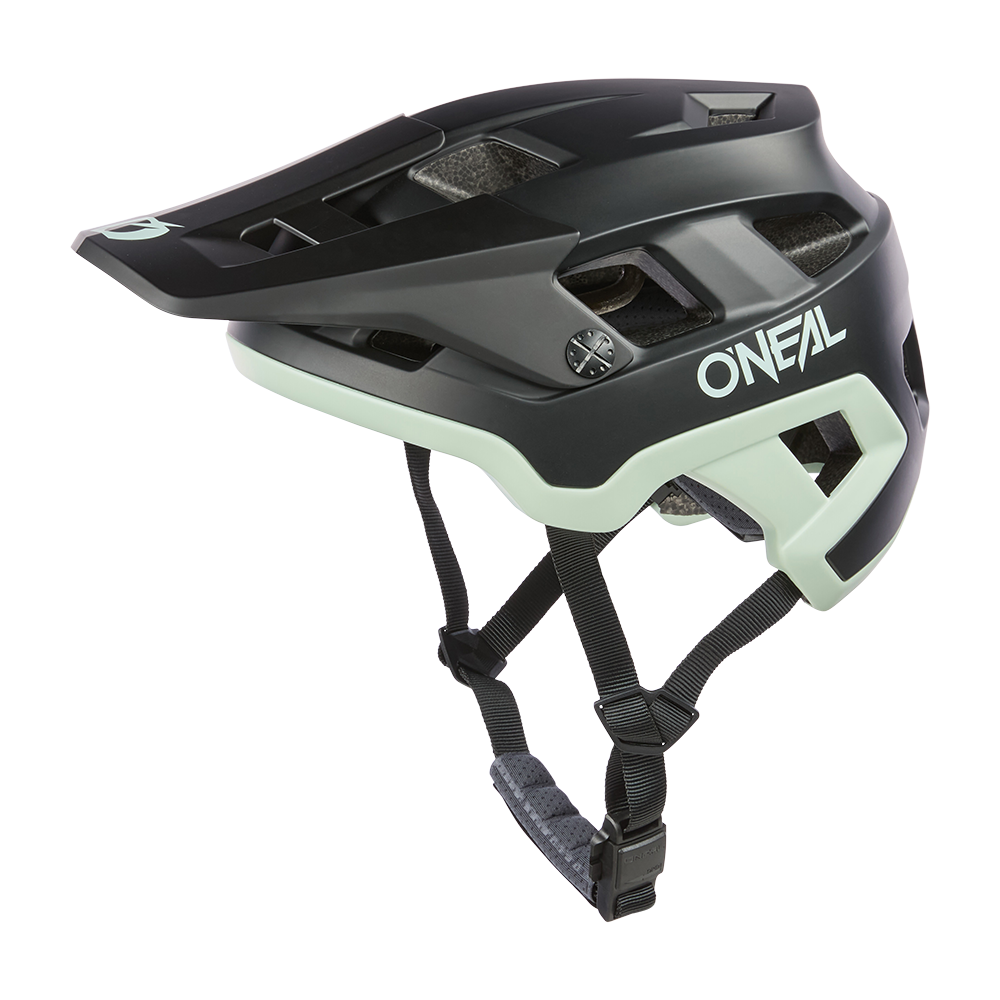 Вело каска O'NEAL DEFENDER SOLID BLACK/MINT V.25 — снимка 2