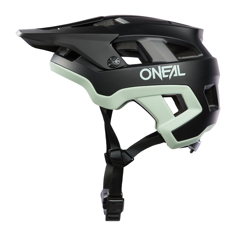 Вело каска O'NEAL DEFENDER SOLID BLACK/MINT V.25 — снимка 4