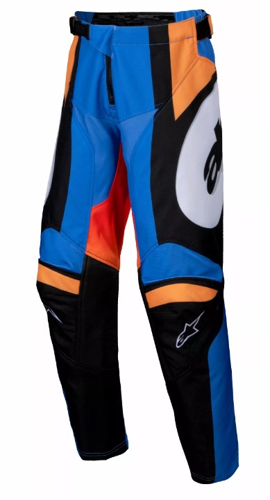 Детски мотокрос брич Alpinestars YTH RACER MELT ORANGE/BLUE 1