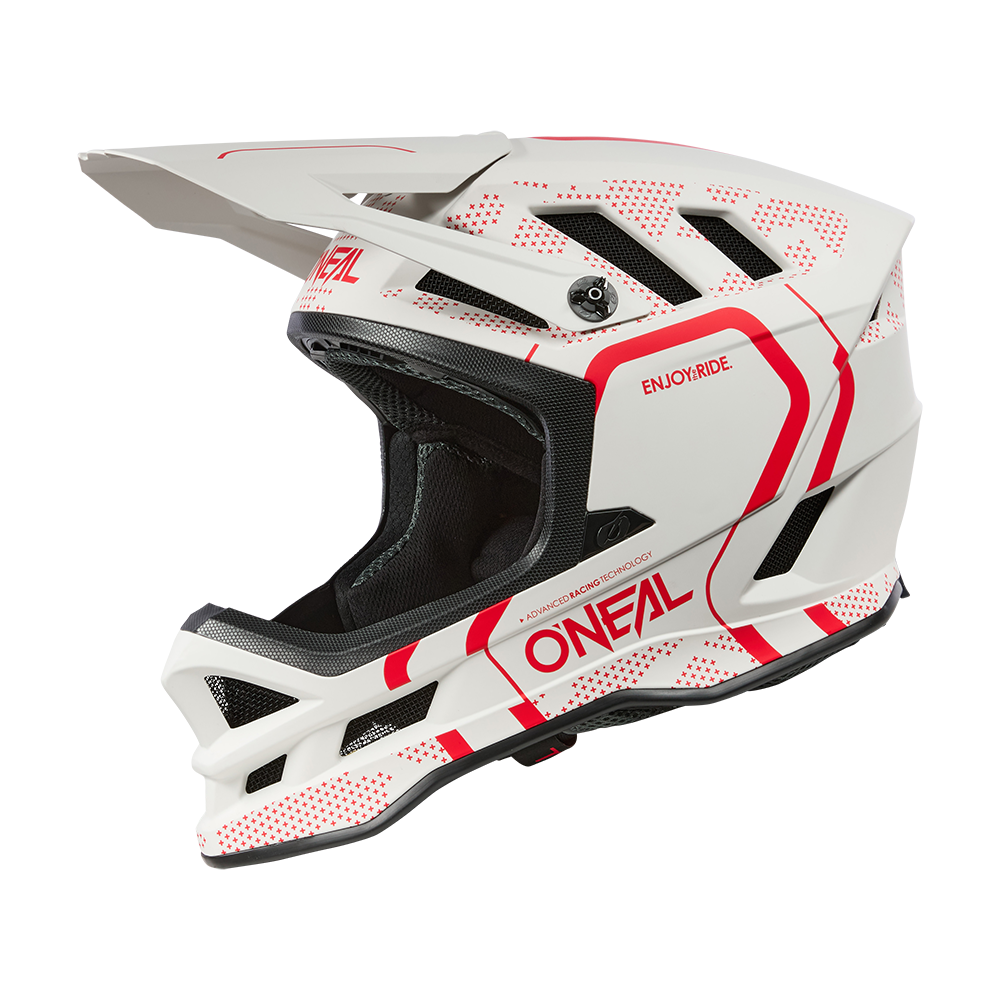 Вело каска O'NEAL BLADE STRIKE WHITE/RED V.25 1