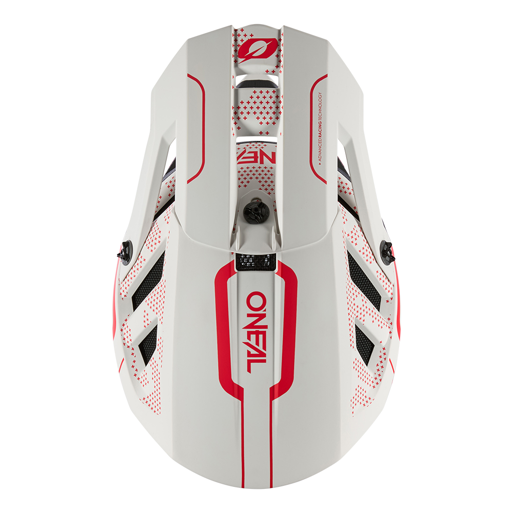 Вело каска O'NEAL BLADE STRIKE WHITE/RED V.25 — снимка 6