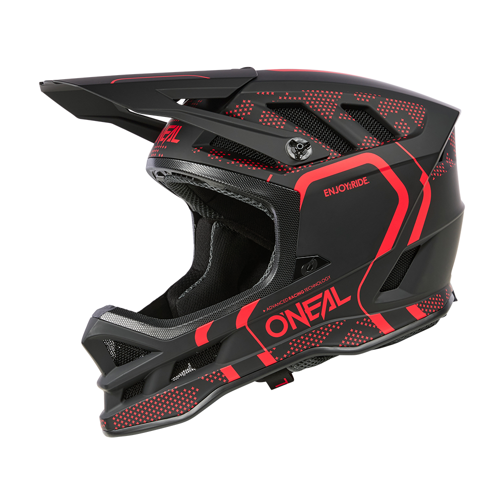 Вело каска O'NEAL BLADE STRIKE BLACK/RED V.25 — снимка 2
