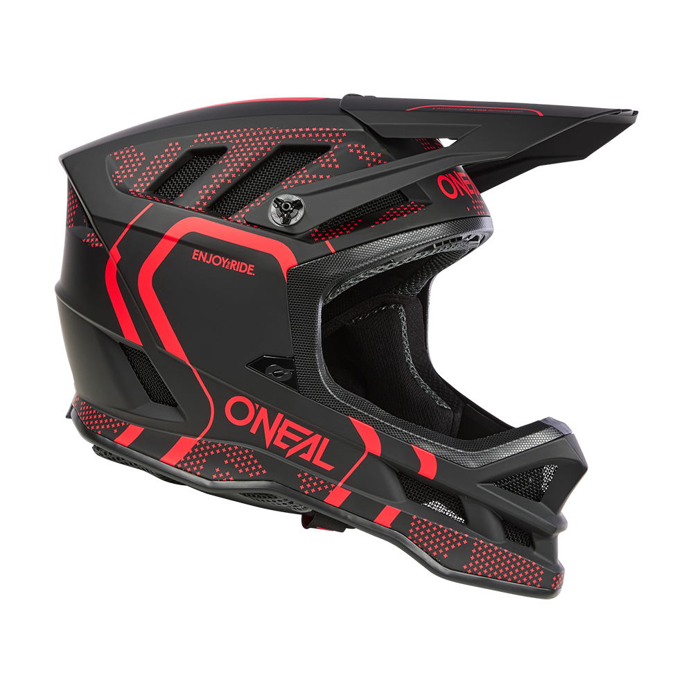 Вело каска O'NEAL BLADE STRIKE BLACK/RED V.25 — снимка 3