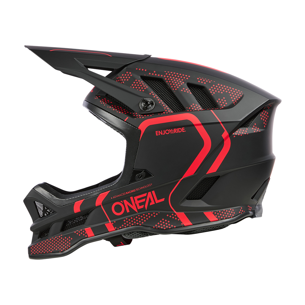 Вело каска O'NEAL BLADE STRIKE BLACK/RED V.25 — снимка 5