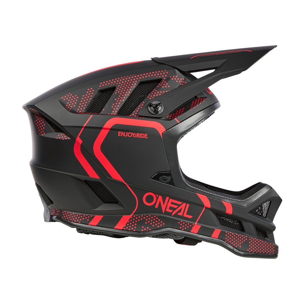 Вело каска O'NEAL BLADE STRIKE BLACK/RED V.25 — снимка 6