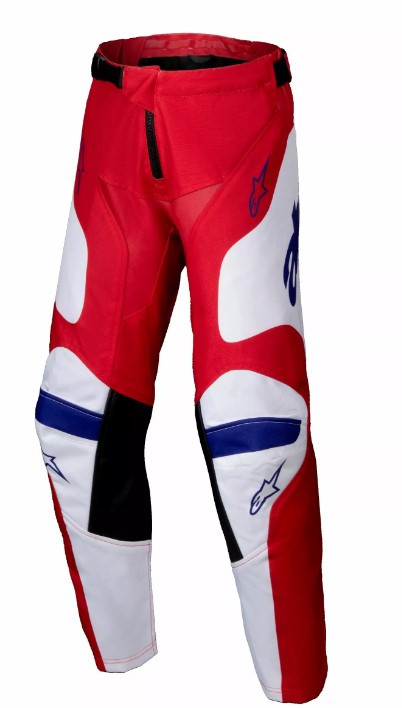 Детски мотокрос брич ALPINESTARS RACER VEIL RED/WHITE 1