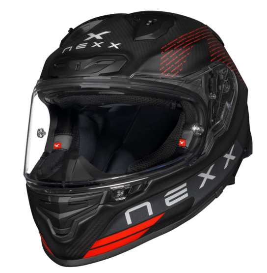 Каска NEXX X.R3R PRO FIM EVO CARBON BLACK MATT — снимка 5