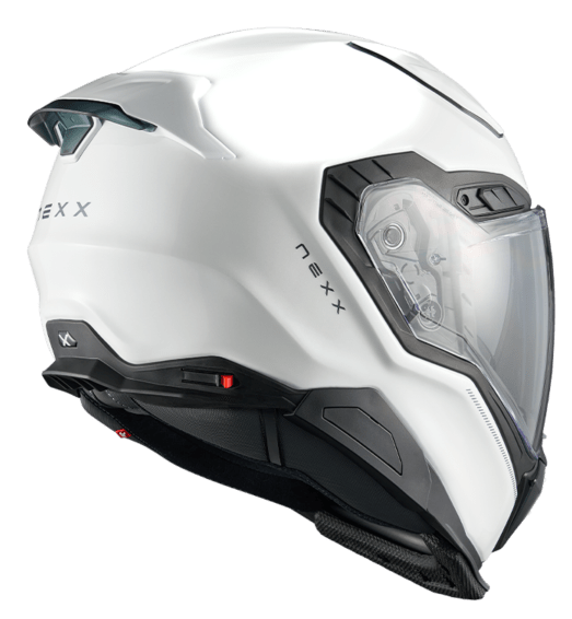 Каска NEXXX.WST3 PLAIN WHITE PEARL — снимка 2