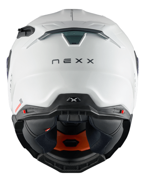 Каска NEXXX.WST3 PLAIN WHITE PEARL — снимка 4