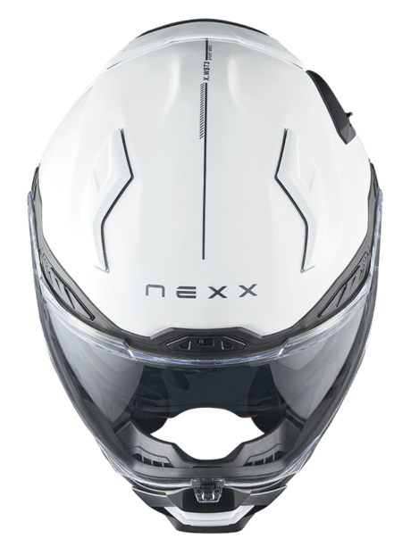 Каска NEXXX.WST3 PLAIN WHITE PEARL — снимка 5