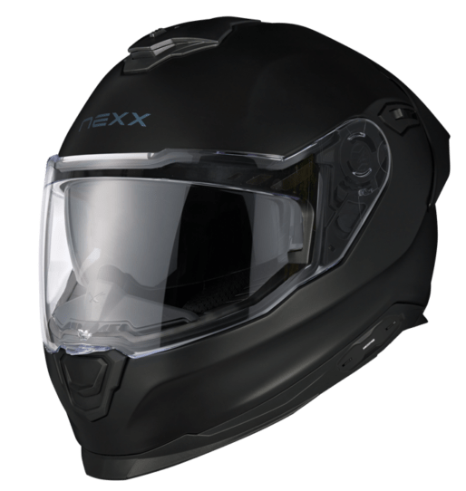 Каска NEXX Y.100R FULL BLACK MATT — снимка 2