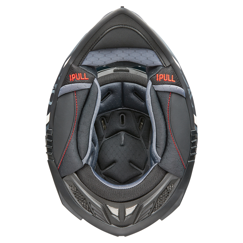 Каска O'NEAL A-SRS SPIKE BLACK/GRAY/YELLOW — снимка 5