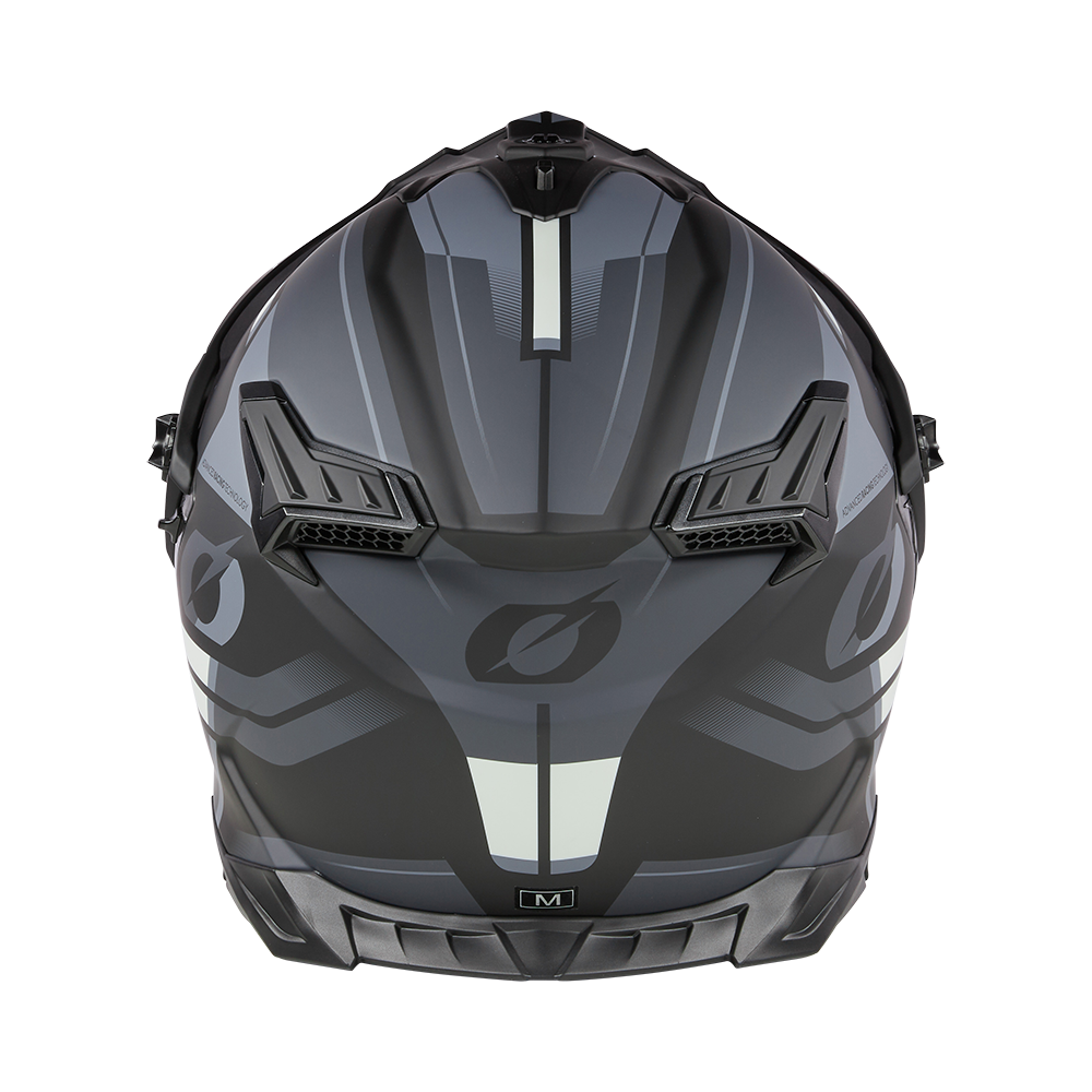 Каска O'NEAL A-SRS SPIKE BLACK/GRAY/WHITE — снимка 3