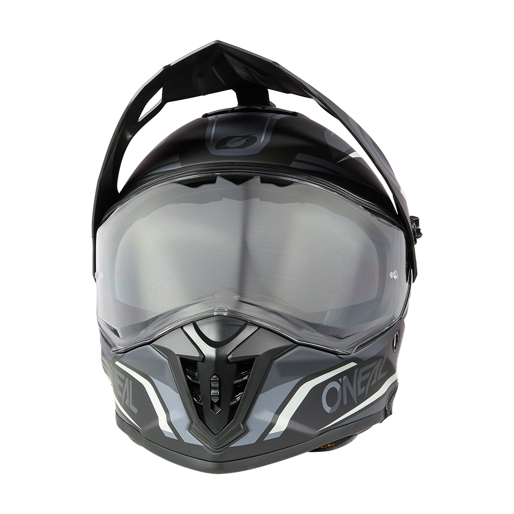 Каска O'NEAL A-SRS SPIKE BLACK/GRAY/WHITE — снимка 4