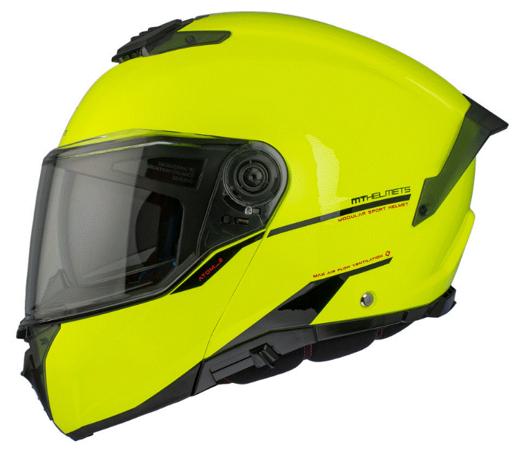 Отваряема каска MT ATOM 2 SV A3 FLUO YELLOW 