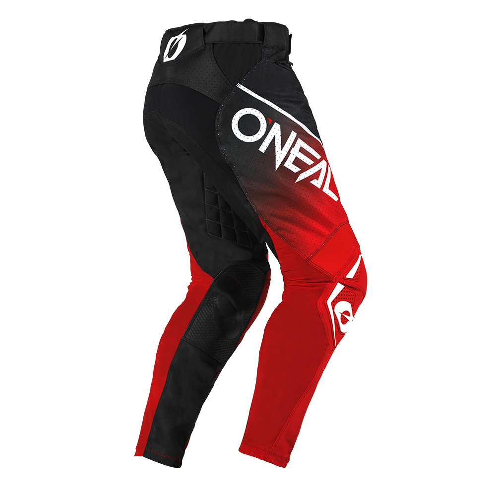 Мотокрос брич O'NEAL HARDWEAR AIR SLAM BLACK/RED V.25 — снимка 2