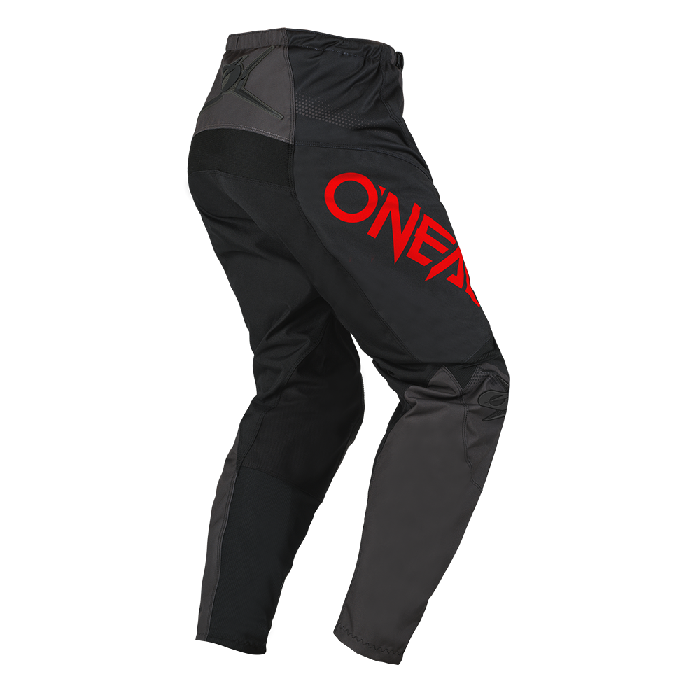 Мотокрос брич O'NEAL ELEMENT RACEWEAR BLACK/GRAY/RED V.25 — снимка 2