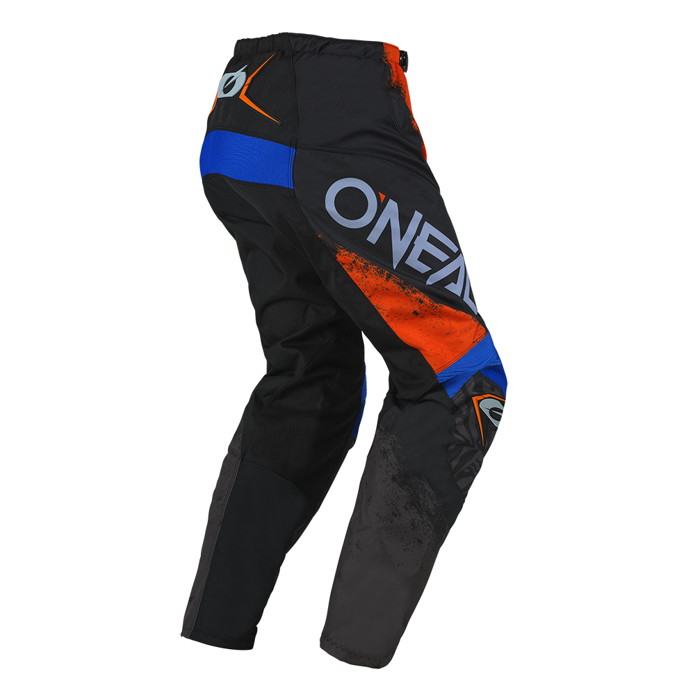 Мотокрос брич O'NEAL ELEMENT SHOCKER BLACK/ORANGE V.25 — снимка 2