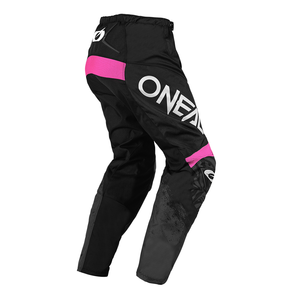 Дамски мотокрос брич O’NEAL ELEMENT SHOCKER BLACK/PINK V.25 — снимка 2