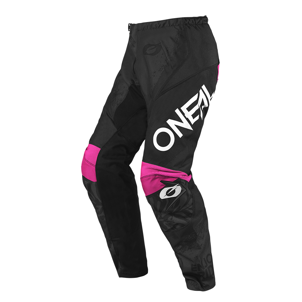 Дамски мотокрос брич O’NEAL ELEMENT SHOCKER BLACK/PINK V.25 1