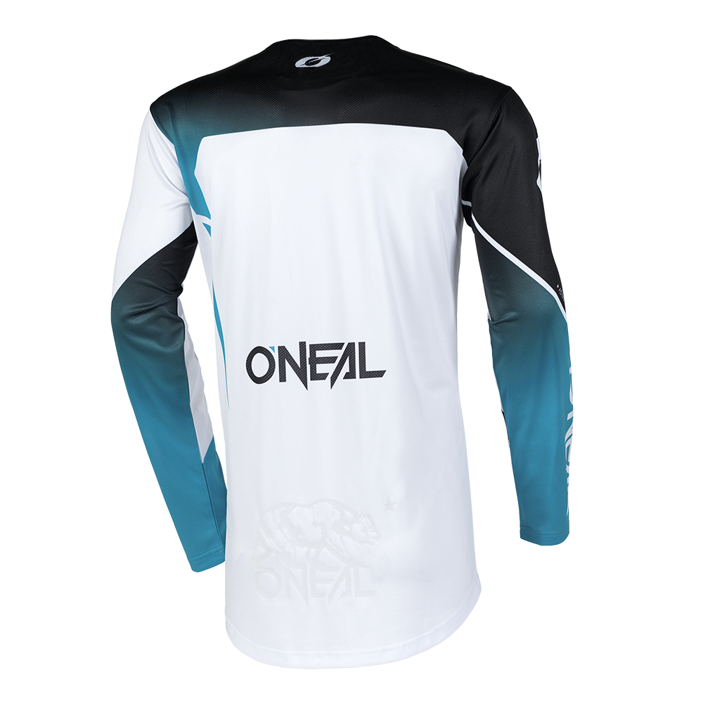 Мотокрос блуза O'NEAL HARDWEAR AIR SLAM BLACK/TEAL V.25 — снимка 2