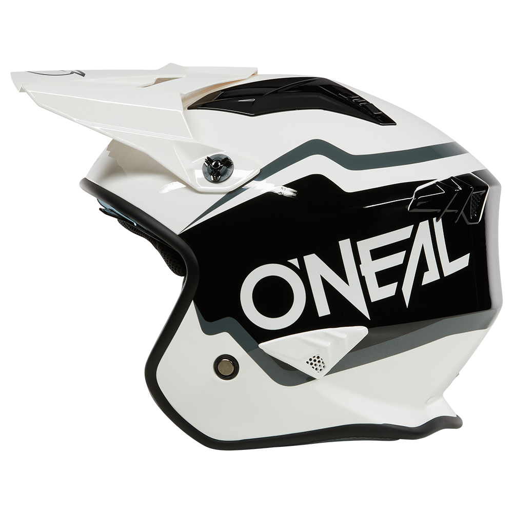 Каска за мотор O'NEAL VOLT CORP WHITE/BLACK V.25 — снимка 3