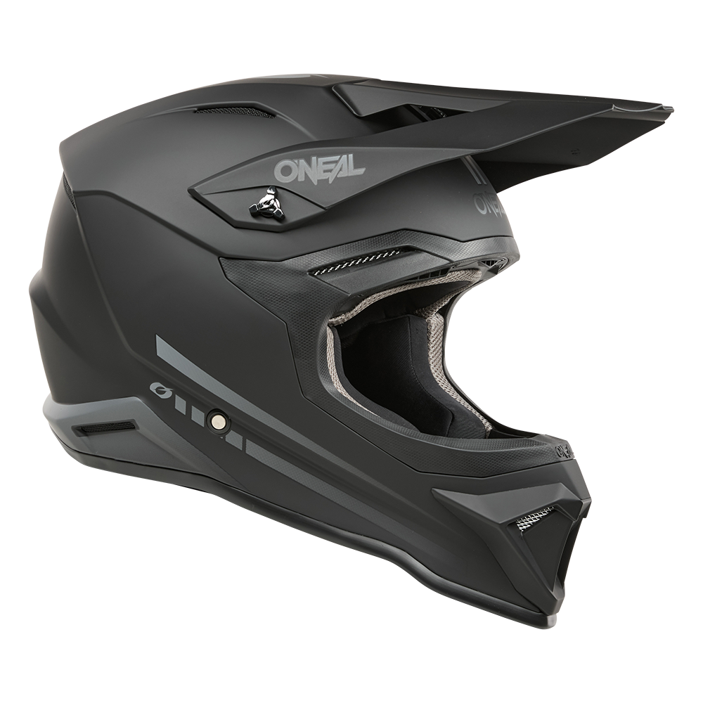Детска каска O'NEAL 1SERIES SOLID BLACK V.25 — снимка 3