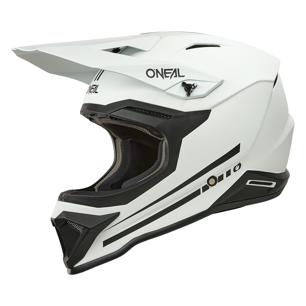 Каска O'NEAL 1SERIES SOLID WHITE V.25 — снимка 2