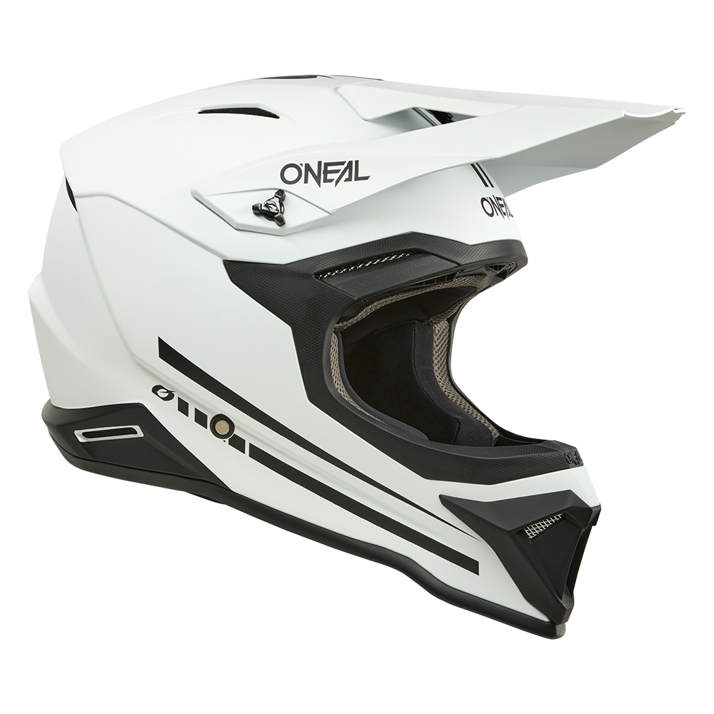 Каска O'NEAL 1SERIES SOLID WHITE V.25 — снимка 3