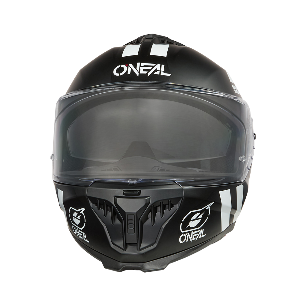 Каска O'NEAL CHALLENGER WARHAWK BLACK/WHITE/RED V.25 — снимка 3