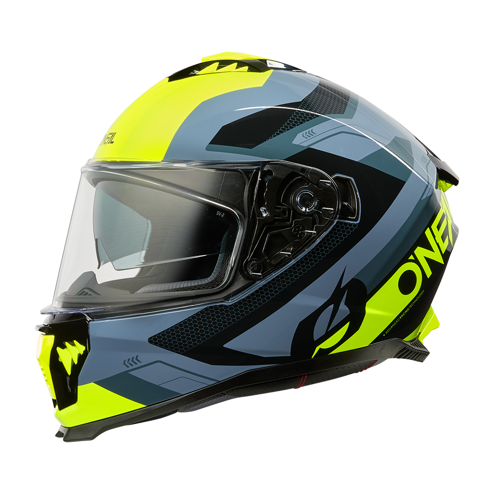 Каска O'NEAL CHALLENGER EXO BLACK/GRAY/NEON YELLOW V.25