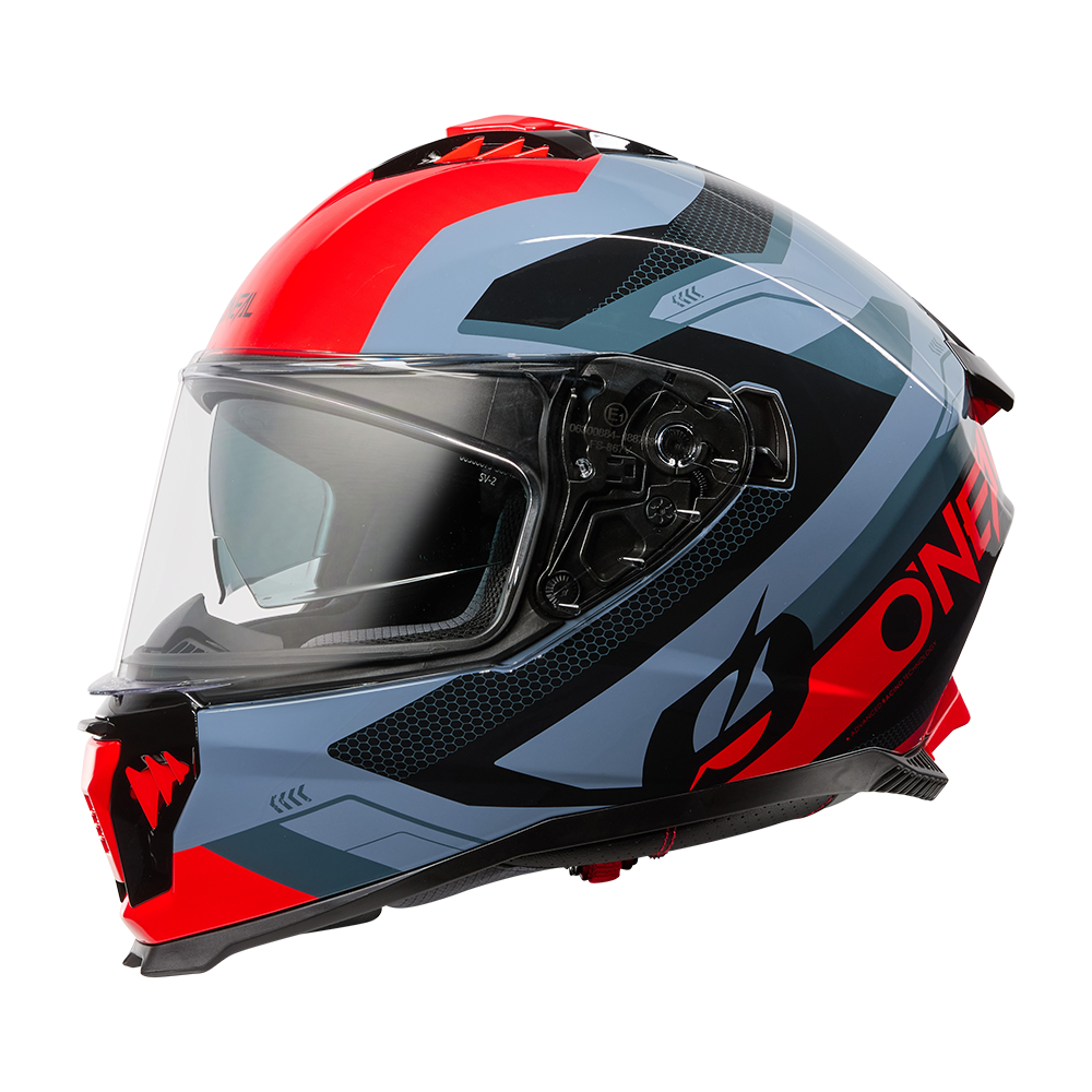 Каска O'NEAL CHALLENGER EXO BLACK/GRAY/RED V.25