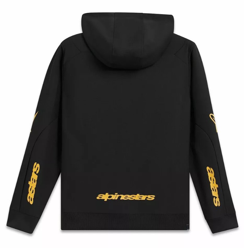 Мото суитшърт ALPINESTARS Sessions V3 BLACK/GOLD — снимка 2