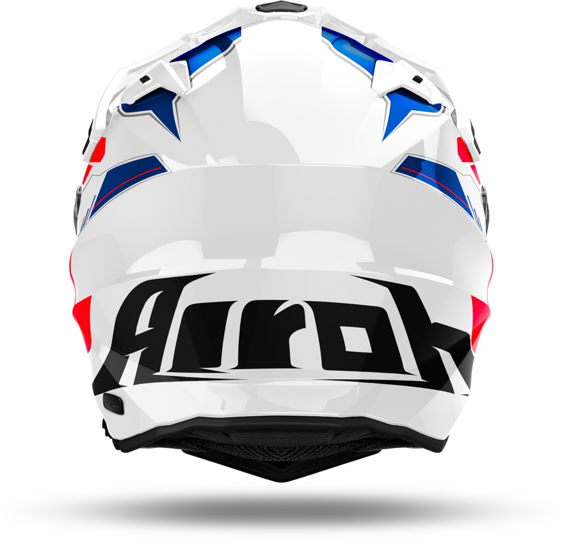 Каска AIROH COMMANDER 2 REVEAL BLUE/RED — снимка 3